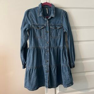 Free People denim dress